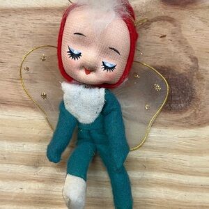 Vintage 1960’s-1970’s NAPCO Stockinette Pixie Tulle Wings original Japan sticker